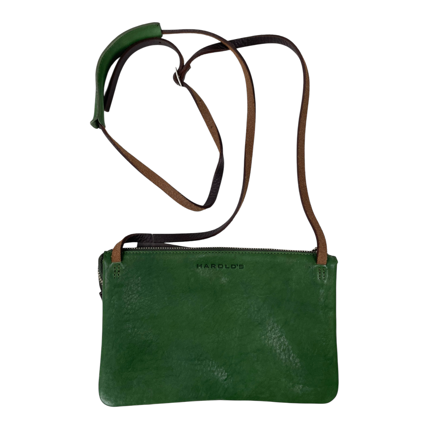 Harold's Bags plain crossbag small, green