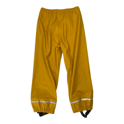 Molo rain pants, mustard | 110/116cm