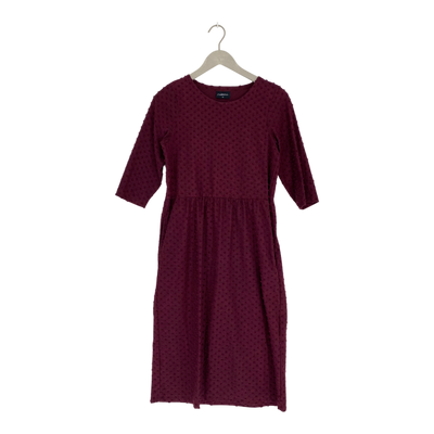 Aarre marisa dress, wine dot | woman XS