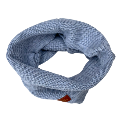 Metsola knit tube scarf, light blue | onesize