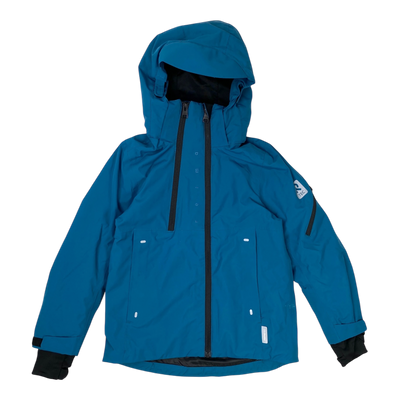 Reima pokka winter jacket, teal blue | 116cm