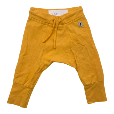 Polarn O. Pyret baby pants, yellow | 62cm
