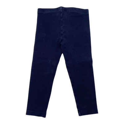 Marimekko leggings, navy blue | 92cm