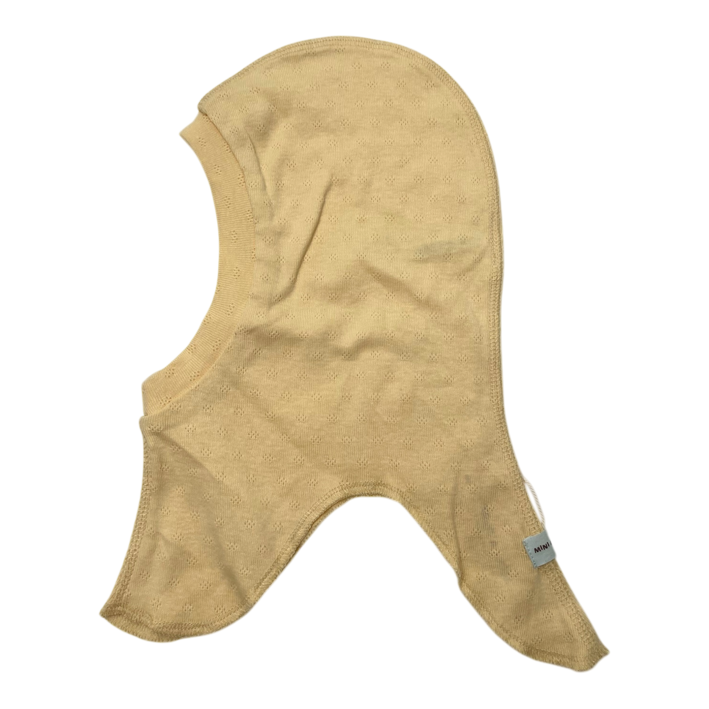 Mini A Ture bit hood, lemon | 12-18m