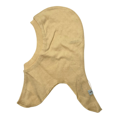 Mini A Ture bit hood, lemon | 12-18m