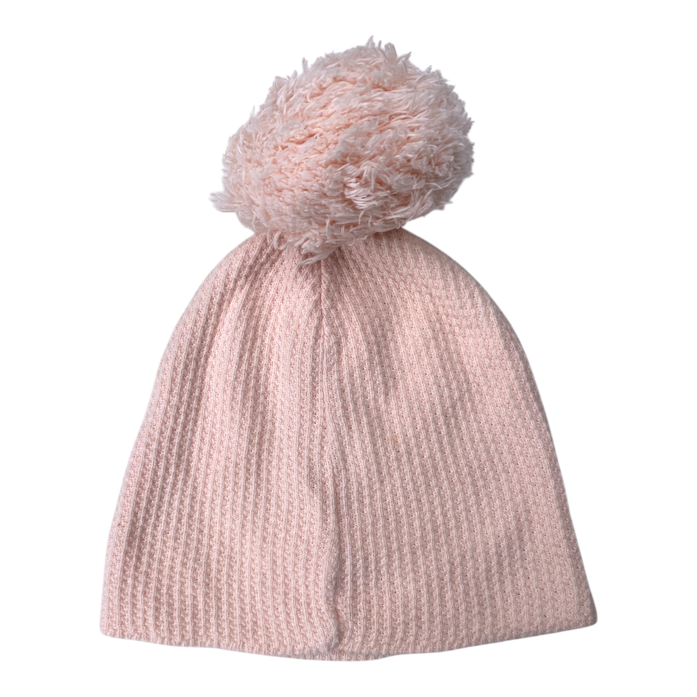 Gugguu knitted beanie with pom, light rose | 49/51cm