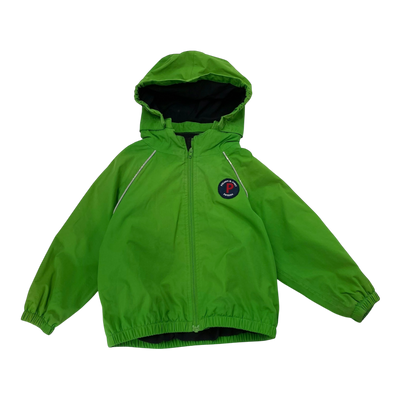 Polarn O. Pyret shell jacket, green | 92cm