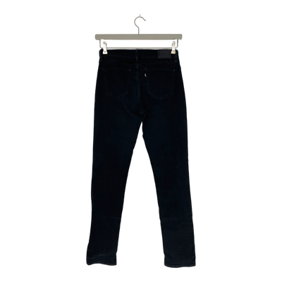 Levi's 712 slim jeans, black | woman 28"