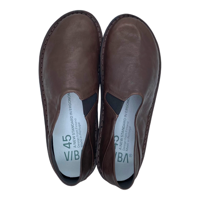 VIBAe Zuma leather shoes, cocoa brown | 45
