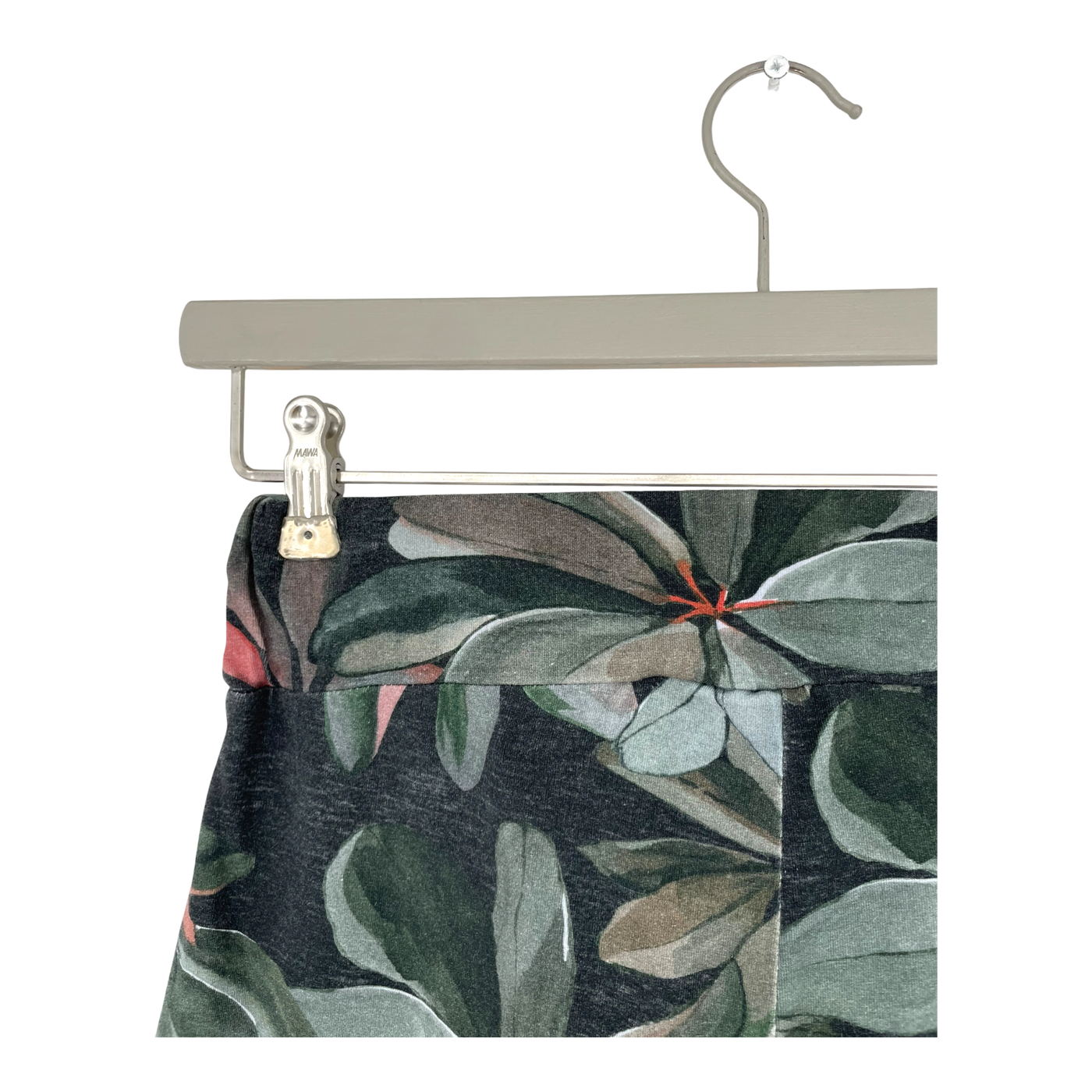Ommellinen cropped belted culottes, leafs | woman XS