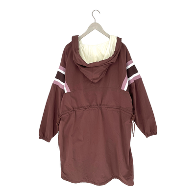 Embassy of Bricks and Logs covelo parka jacket, plum | unisex L