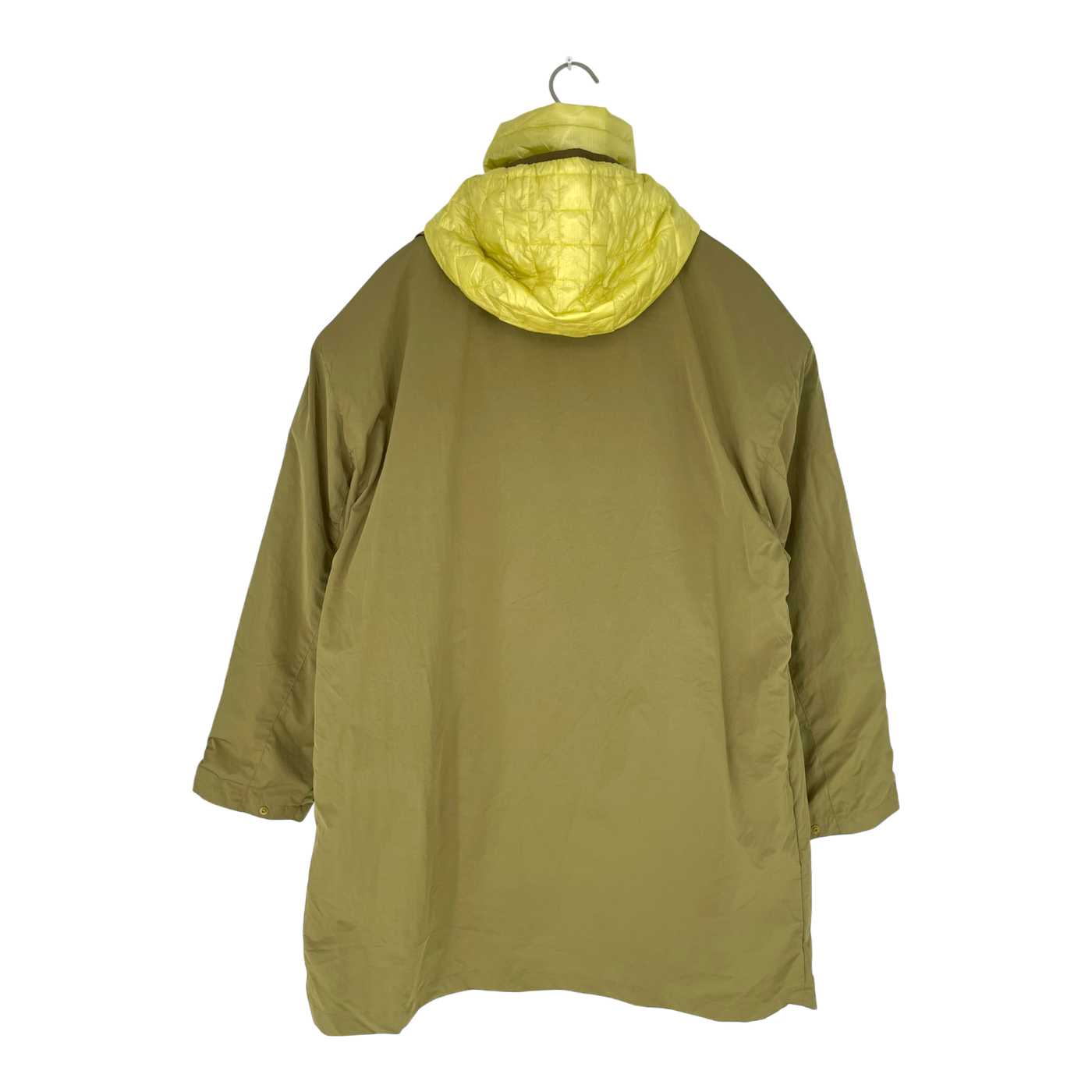 Embassy of Bricks and Logs khari rain coat, green | unisex L