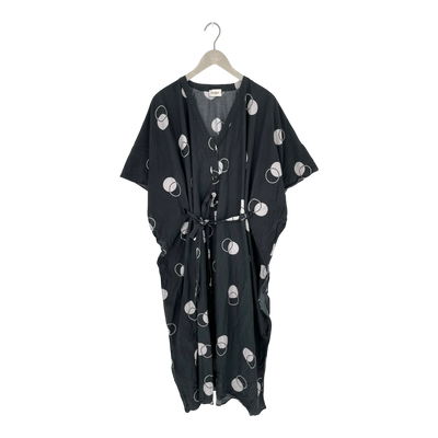 Studio Heijne long caftan riviera dress, circle | woman M/L