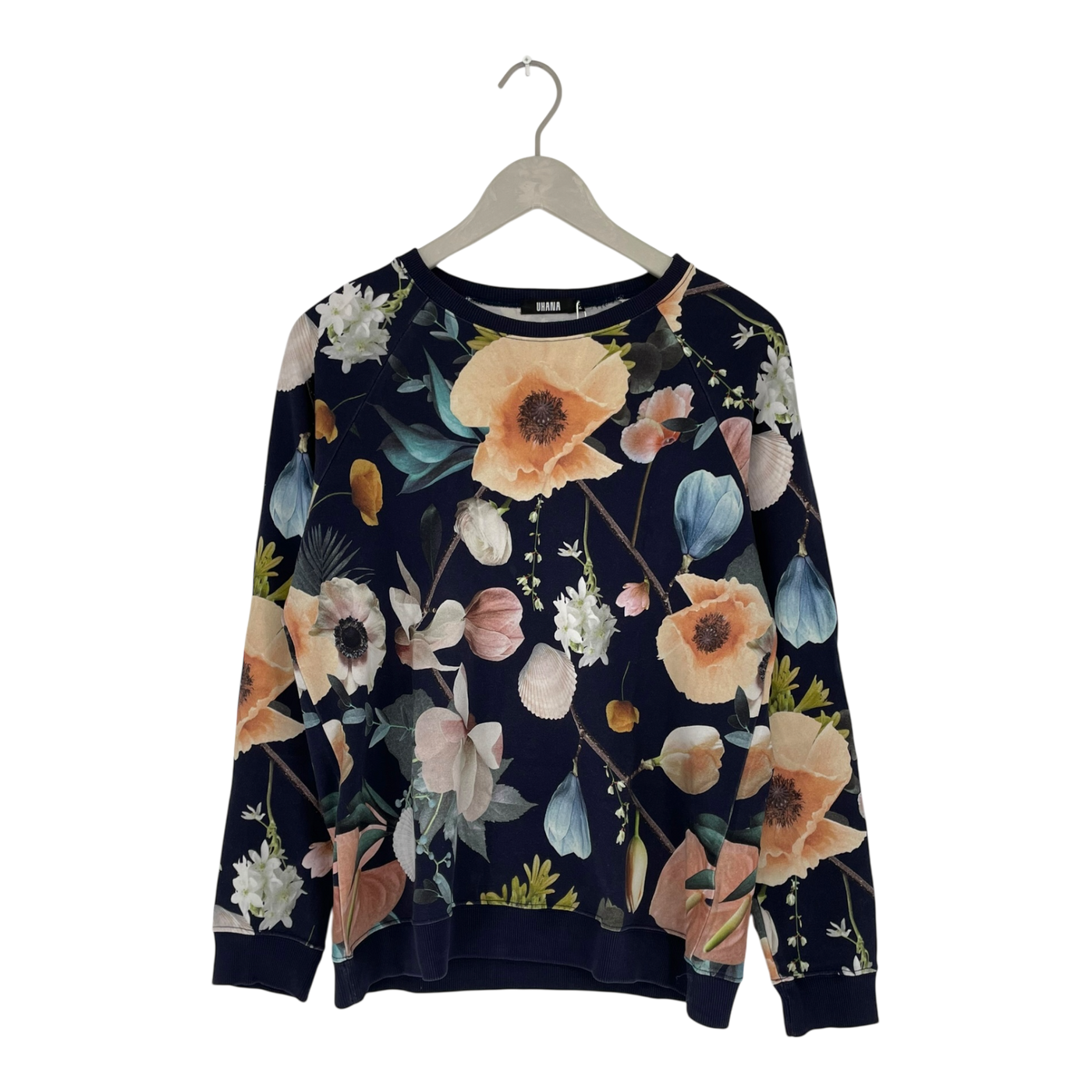 Uhana sweatshirt, flower | woman M