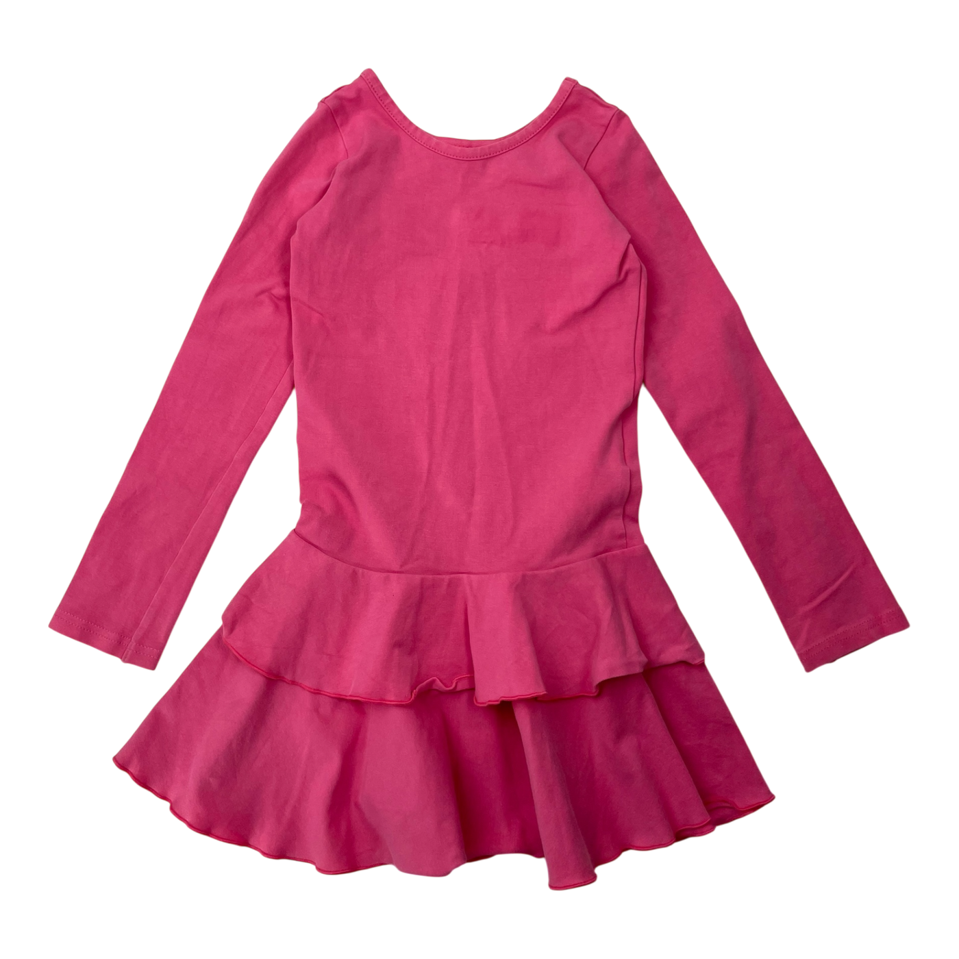 Gugguu frilla dress, pink | 104cm
