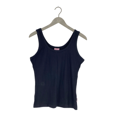 Aarre jessie rib top, black | woman M