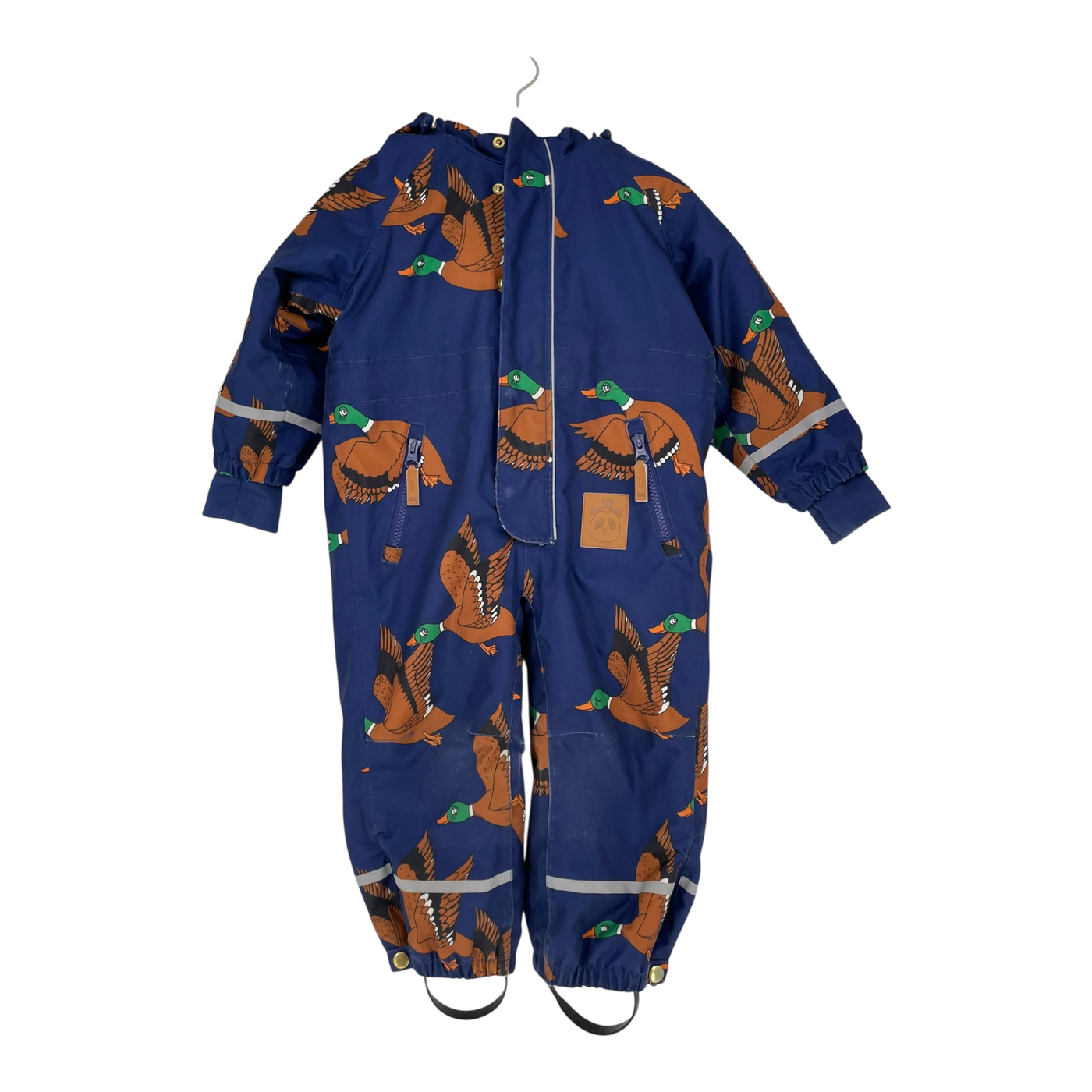 Mini Rodini kebnekaise winter overall, bird | 86cm
