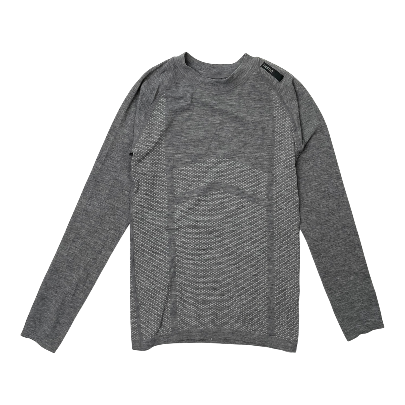 Reima meltaus wool mix baselayer set, grey | 150cm