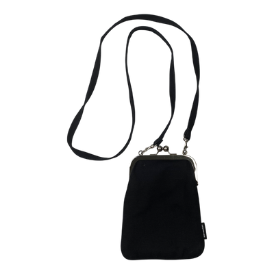 Marimekko ebony crossbody bag, black | onesize
