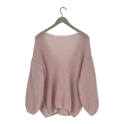 Americandreams cornelia mohair cardigan, light pink | woman M