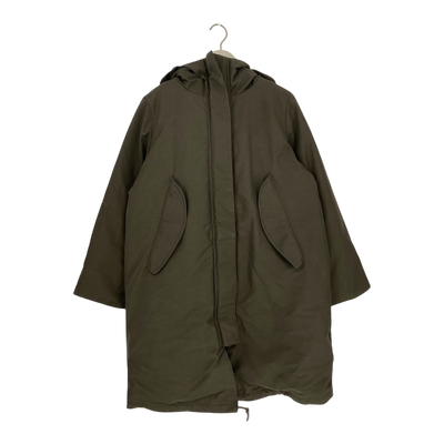 Embassy of Bricks and Logs albury coat, dark brown | woman S