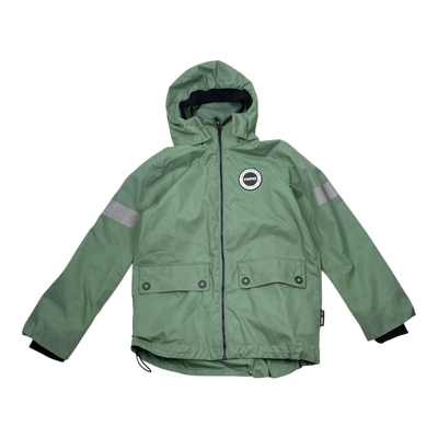 Reima sydvest midseason jacket, green | 134cm