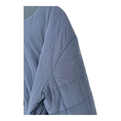 Embassy of Bricks and Logs karungi quilted jacket, dark navy | unisex L