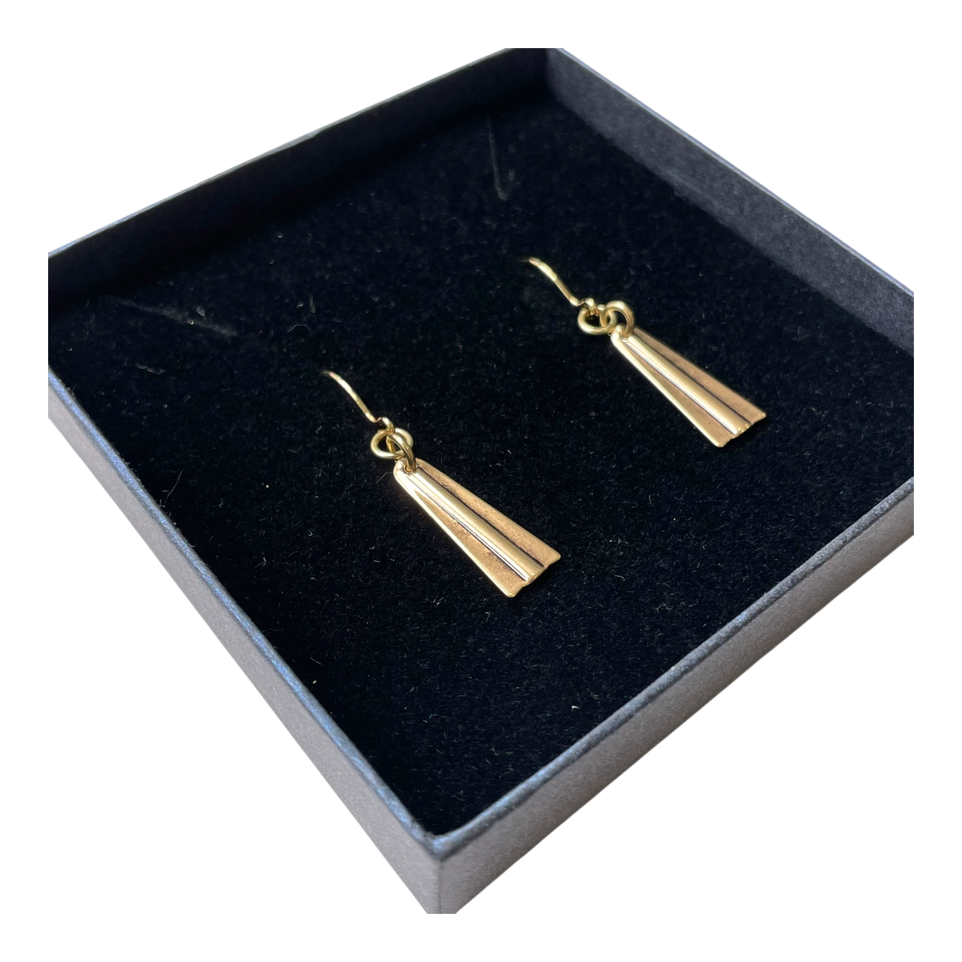 Kalevala Koru kuutar earrings, bronze