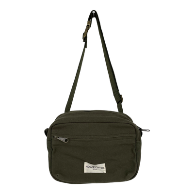 Holzrichter canvas bumbag, hunter green