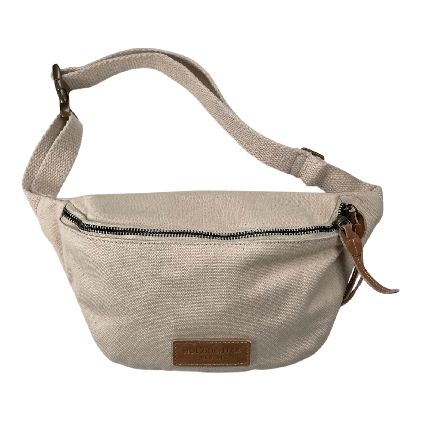 Holzrichter canvas bumbag, cream
