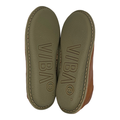 VIBAe Zuma leather shoes, cognac brown | 39