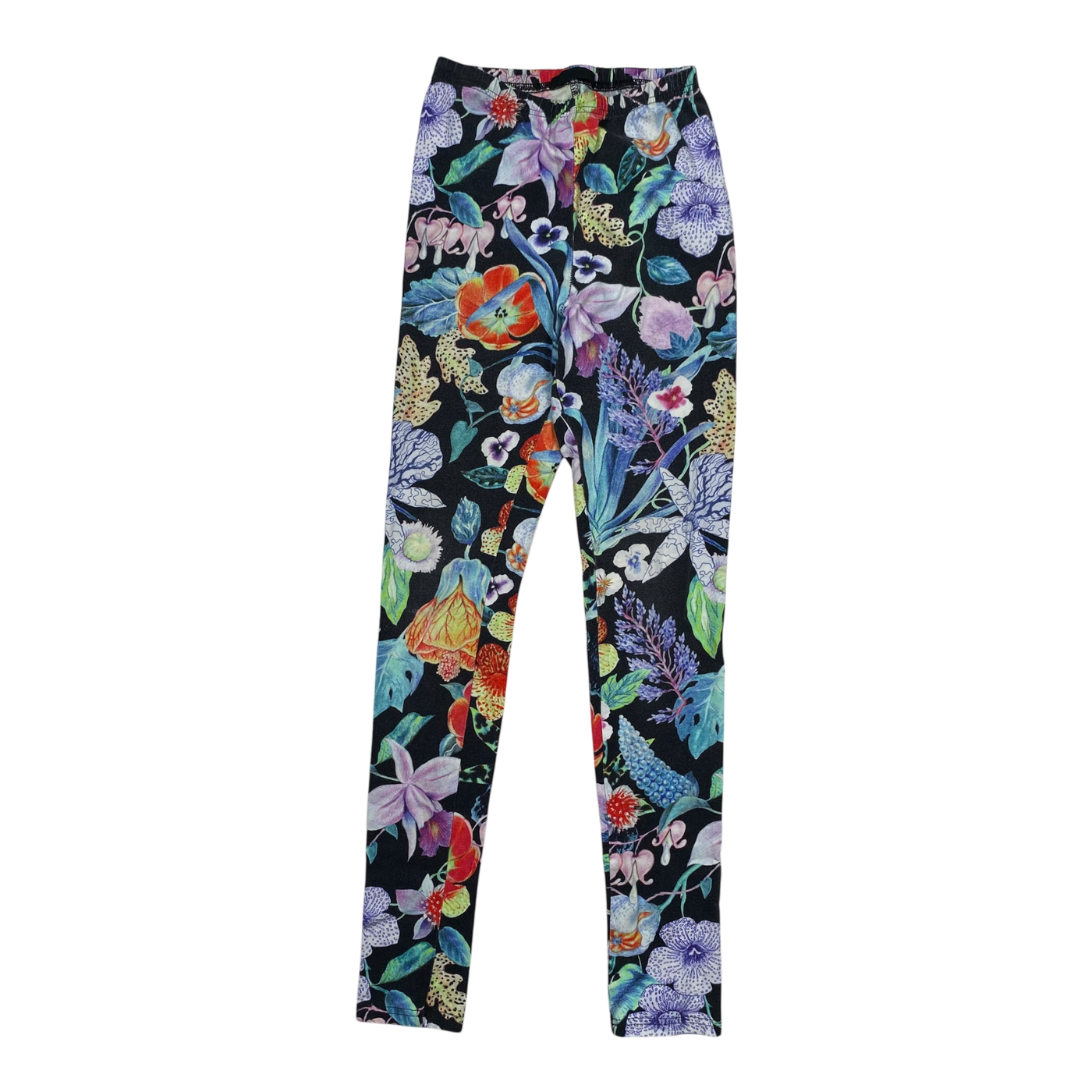 Vimma leggings, flowers | 140cm