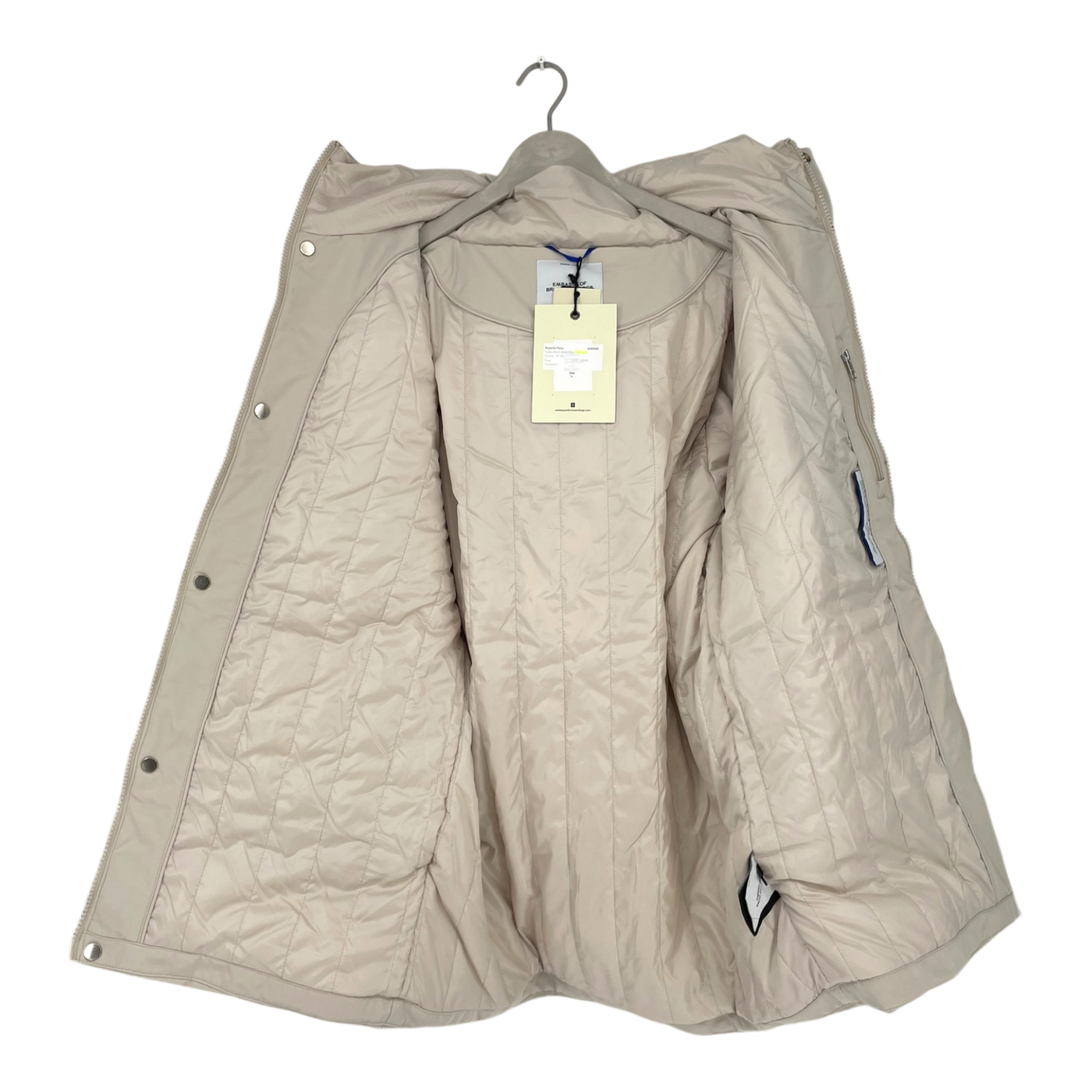 Embassy of Bricks and Logs brookville parka, sand | unisex L