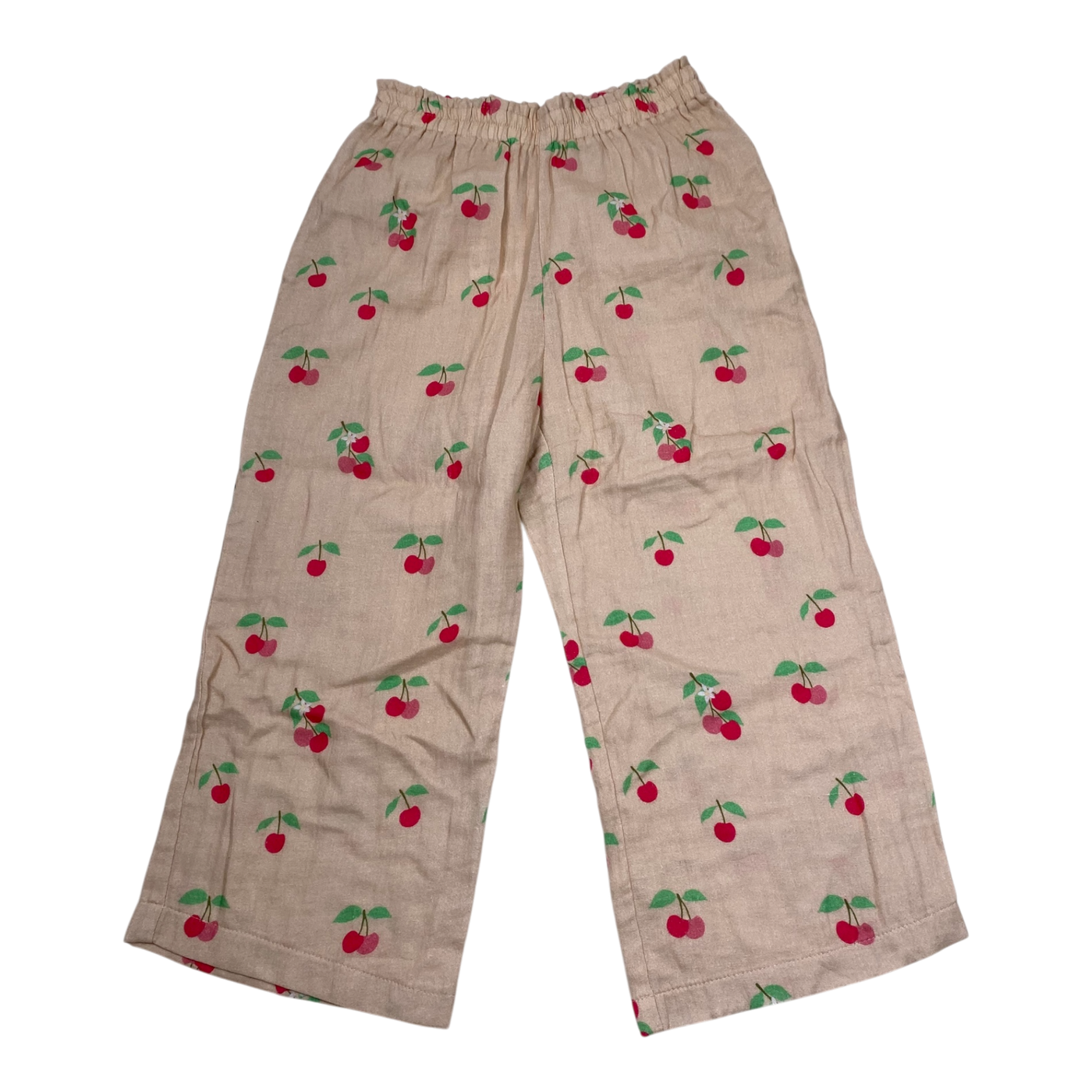 Metsola muslin culottes, cherry | 134/140cm