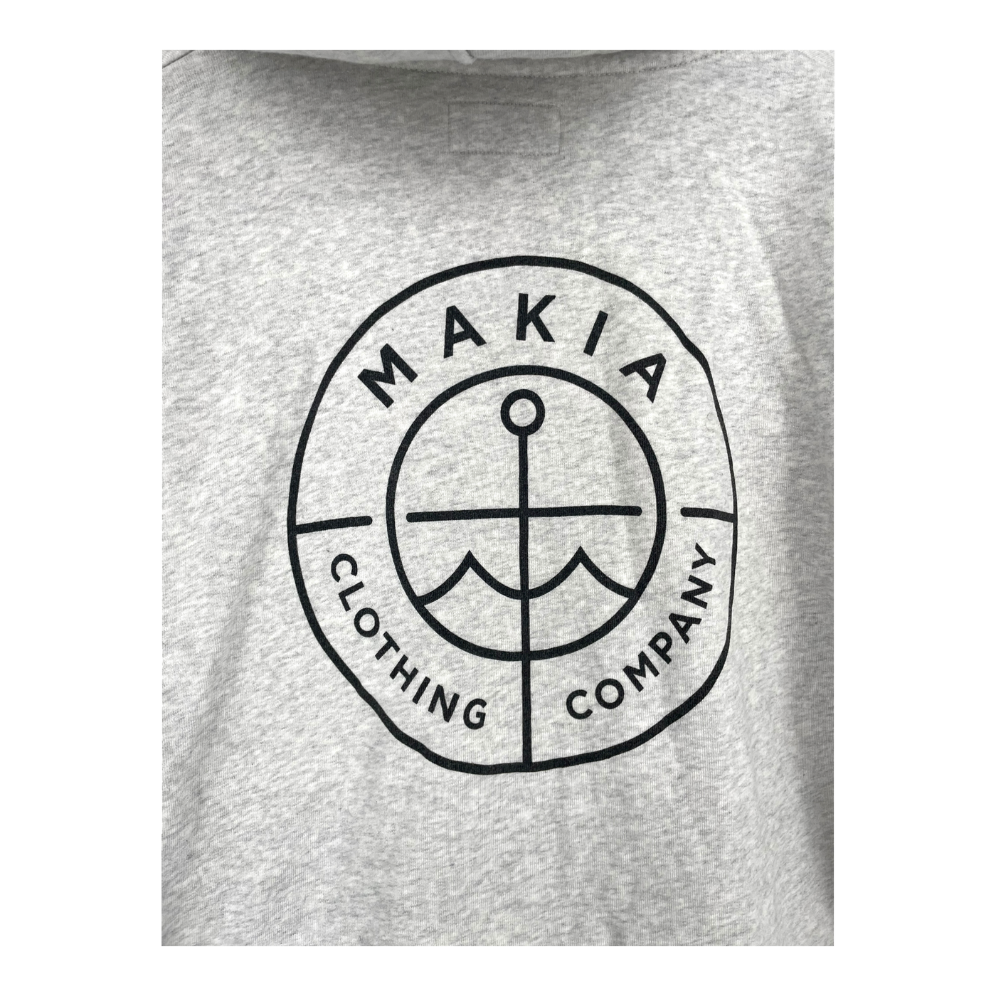 Makia hoodie, light grey | unisex XL