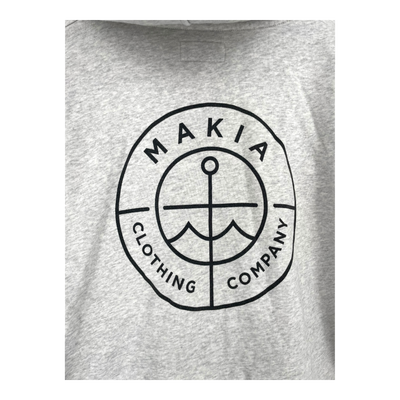 Makia hoodie, light grey | unisex XL
