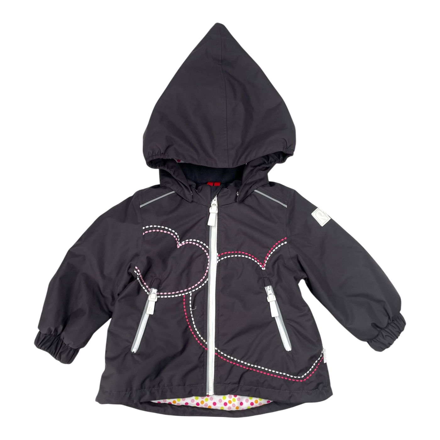 Reima baby winter jacket, brown | 80cm