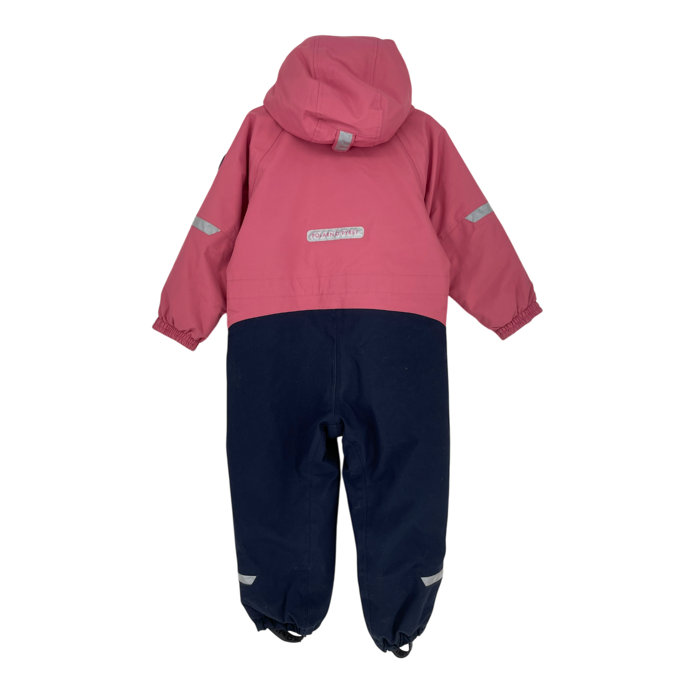 Polarn O. Pyret winter overall, blush/ dark blue | 104cm