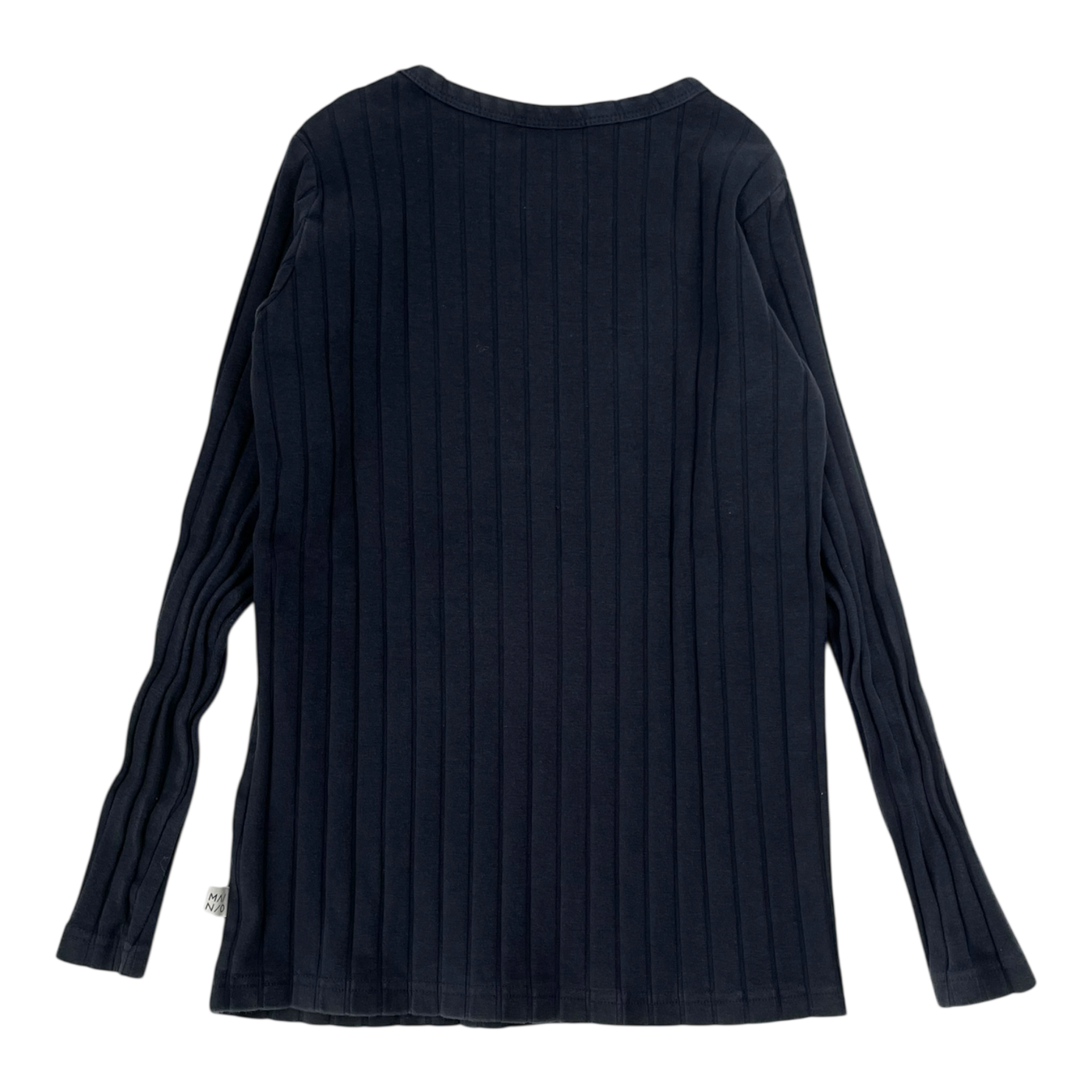 Mainio rib shirt, black | 146/152cm