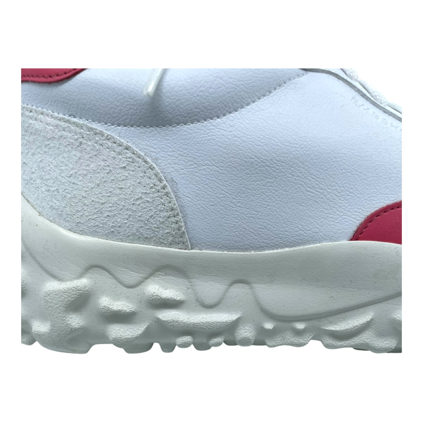 Embassy of Bricks and Logs portsmouth sneakers, white/pink | 43