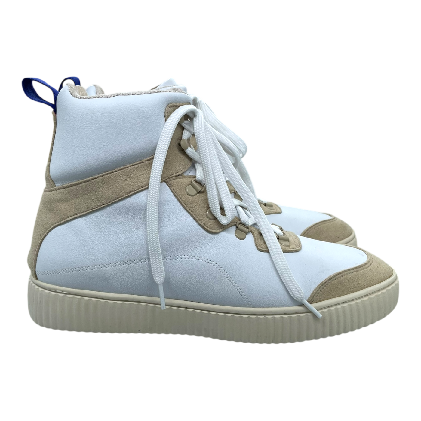Embassy of Bricks and Logs leicester hiker solid boot, white/sand | 43
