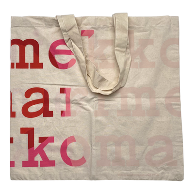 Marimekko canvas logo bag, pink | onesize