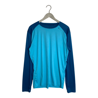 Halti mid layer shirt, turquoise | man L