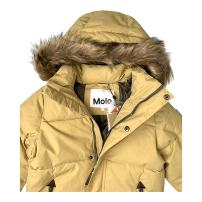 Molo herbert winter jacket, yellow | 140cm