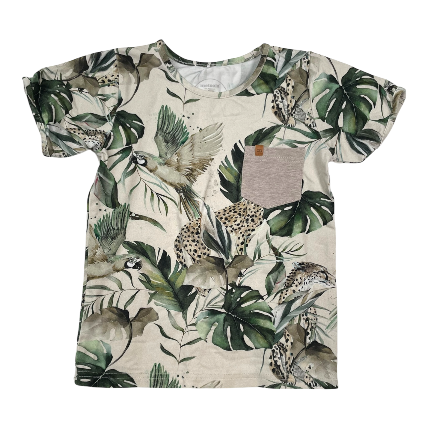 Metsola t-shirt, jungle | 110cm