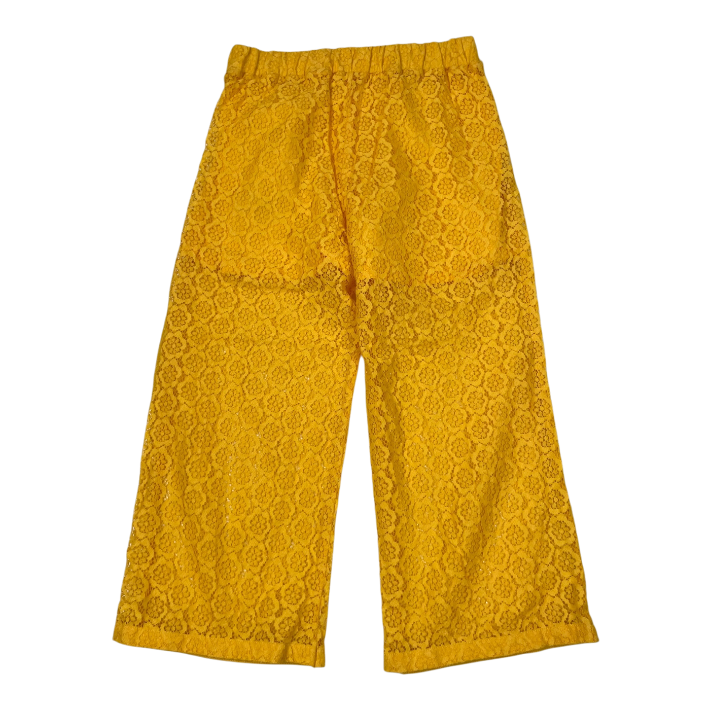 Mini Rodini lace pants, amber | 116/122cm