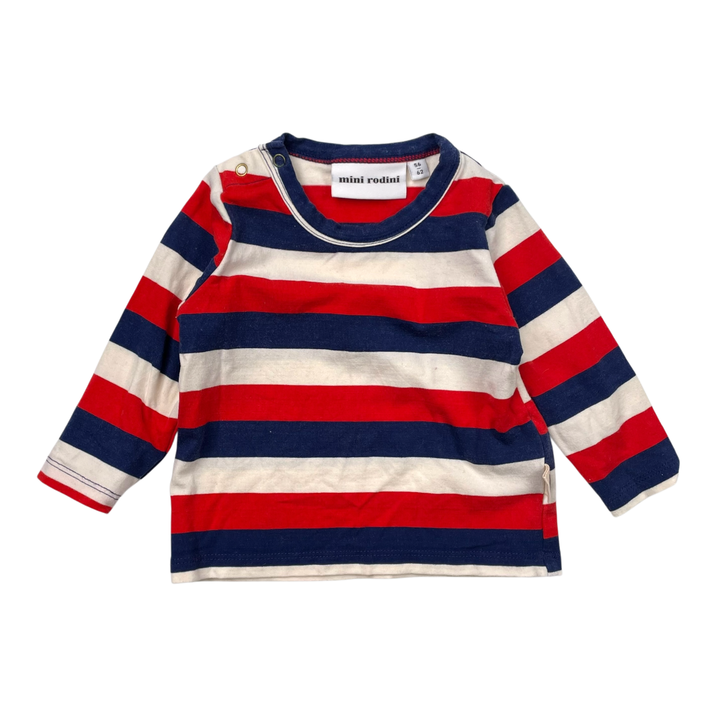 Mini Rodini shirt, stripes | 56/62cm