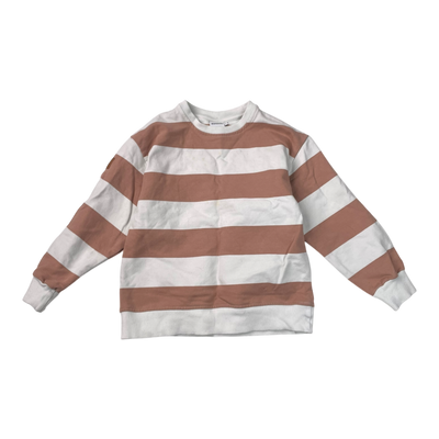 Metsola sweatshirt, stripes | 122/128cm