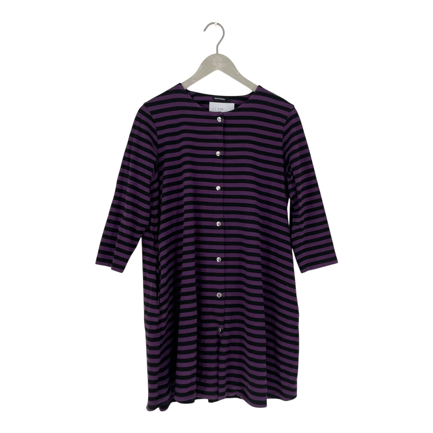 Marimekko tuike dress, stripe | woman L