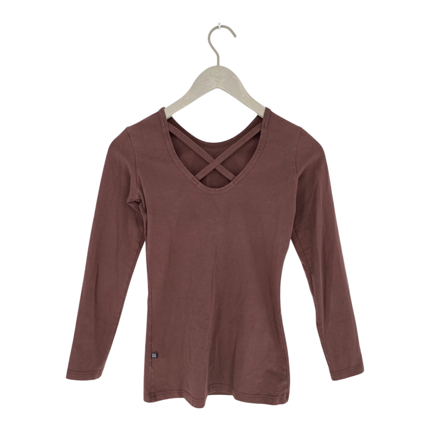 Kaiko cross shirt, brown | woman XS